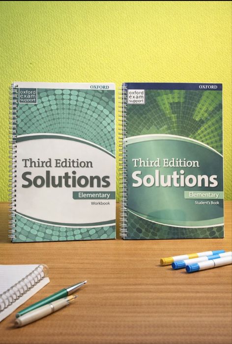 Solutions учебник и тетрадь