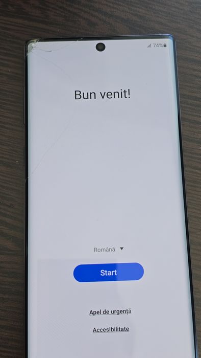 Telefon Samsung Note 10 256GB, 8GB, ecran spart, perfect functional