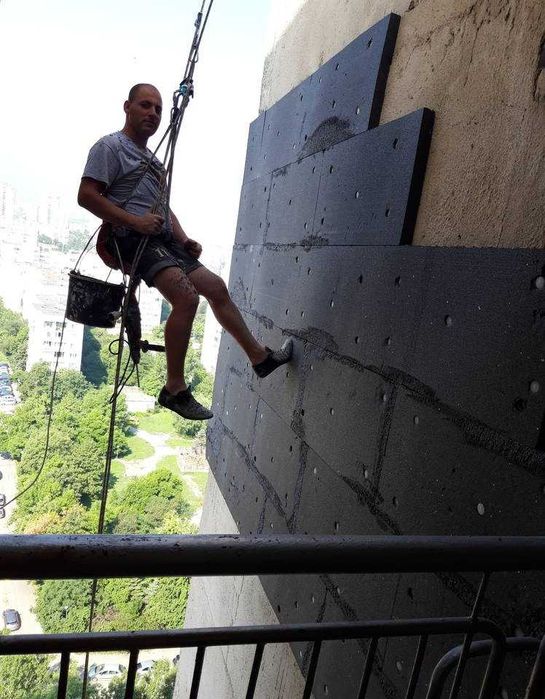 Топлоизолация Саниране от алпинисти - Качество на високо ниво!