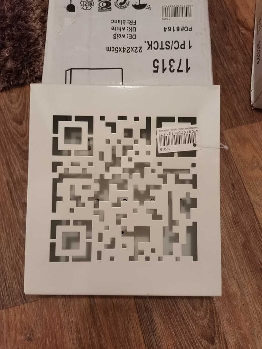 HAKU Mobel - Key Box, cutie metalica pt. 10 chei, alba,, 24 x 22 x 5cm