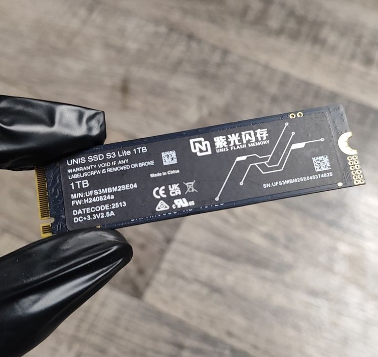 Ссд Unis s3 lite 1ТБ 7100МБ/С