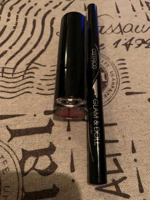 Комплект луксозна козметика CATRICE нов топ модел очна линия + червило