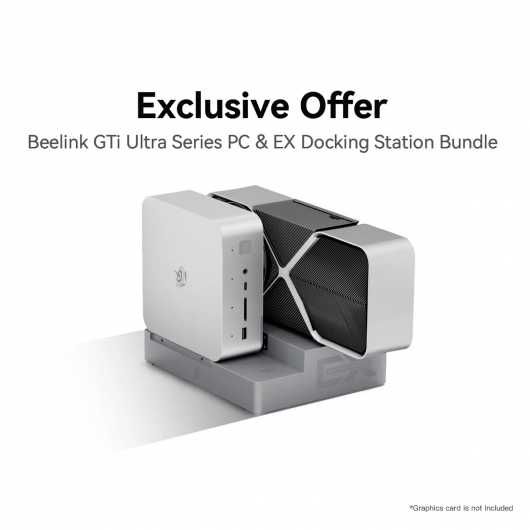 Beelink EX Док-станция для внешней видеокарты  PCIe x 16 с БП 600Вт
