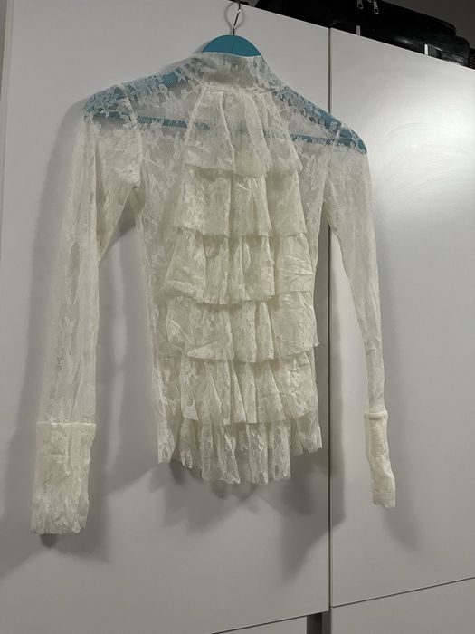 Кожена пола mango xs