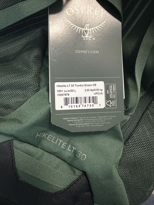 Rucsac Osprey HikeLite 30L Nou