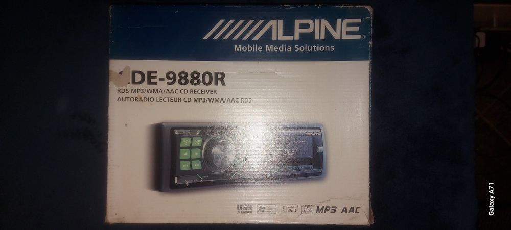 CD  MP3 Alpina CDE-9880R