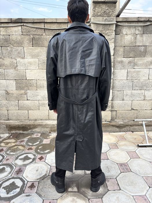 Плащ кожаный советский