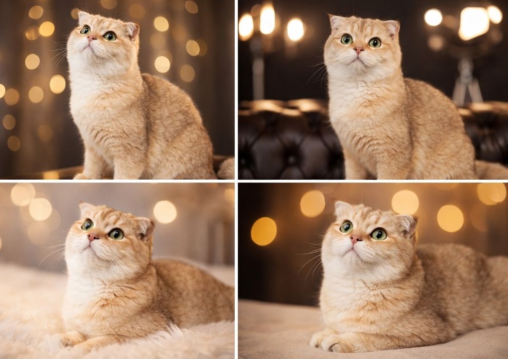 Кошечка беременная шиншилла