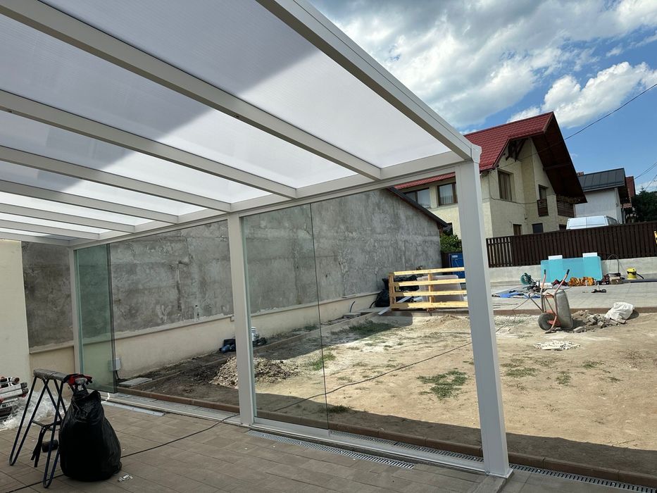 Vand terasa aluminiu