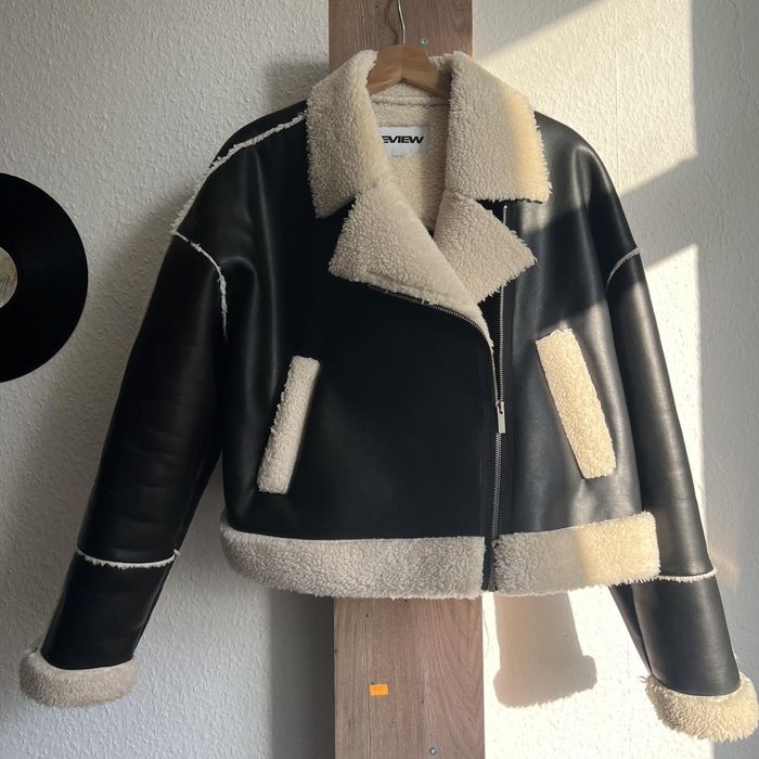 Review яке теди пух кремаво и черна кожа кожено зимно jofra nikole ale