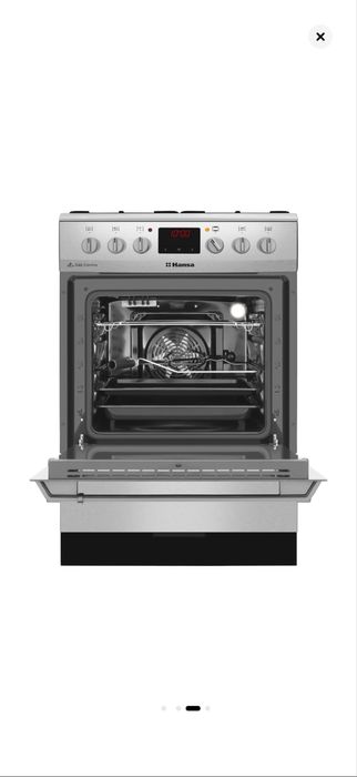 Готварска печка Hansa - Електрическа/Газ ЧИСТО НОВА