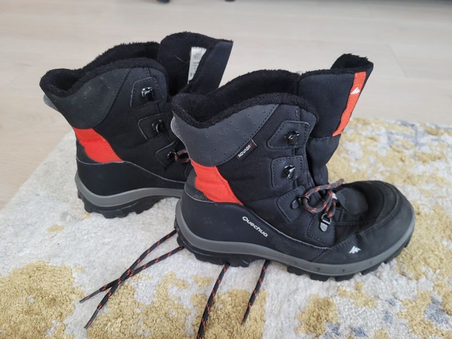 Ghete Călduroase Drumeţie zăpadă SH500 Warm Copii