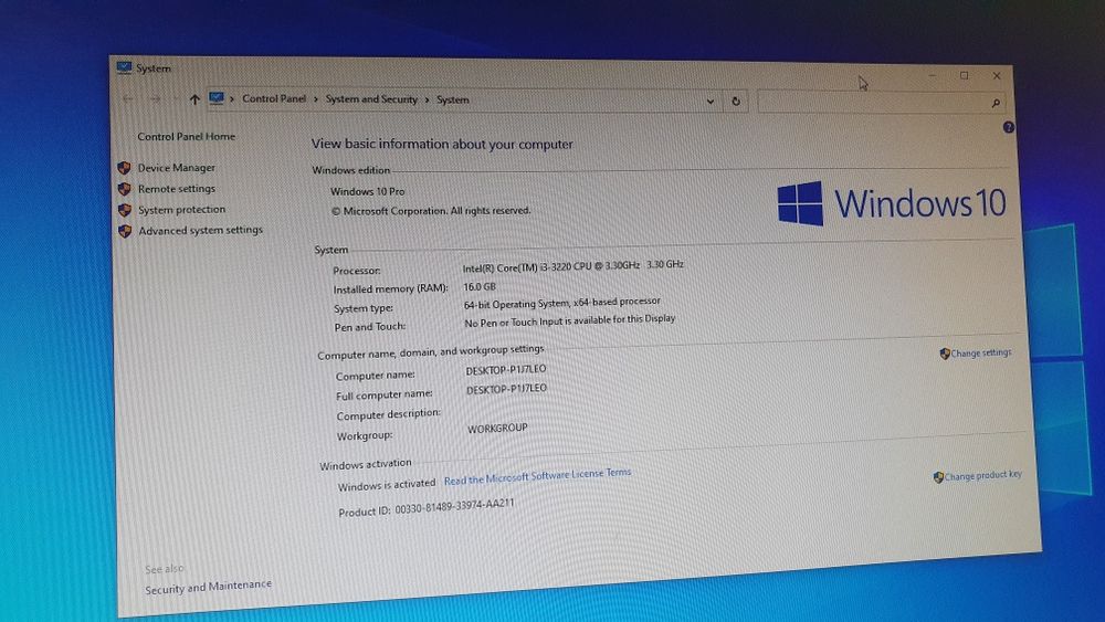 Unitate PC desktop i3, 16gb, hd6950, ssd 120gb monitor 22"