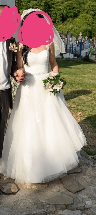 Vând rochie de mireasa stil A