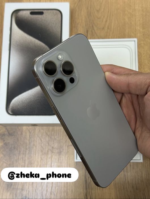  iPhone 15pro max 5G 256gb LL/A e-sim natural titanium