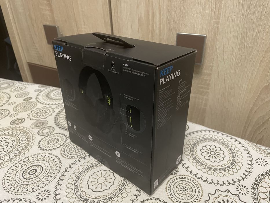 Наушники Logitech G435 черный