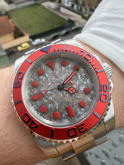 Ceas Personalizat Seiko Mod - Cadran Pictat Manual - Mecanism Automatic NH35