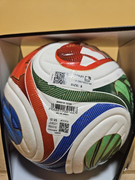 Официална топка Trionda Adidas за Световното първенство по футбол 2026 Pro, размер 5