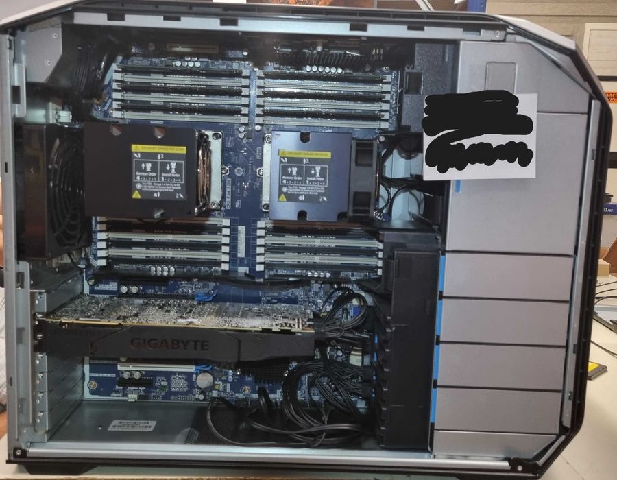 HP Z8 G4 | 2x Xeon Gold 6138 | 192GB RAM | RTX 2080 Ti 22GB | 1TB NVMe