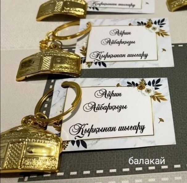 Брелки для ваших гостей