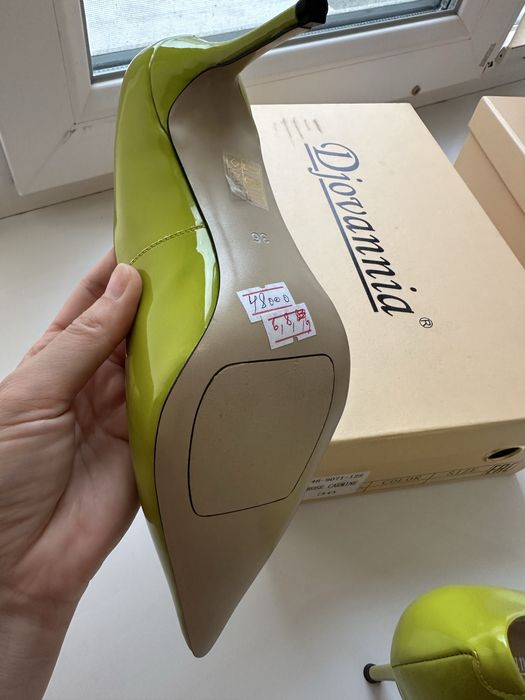 Туфли натуральная лаковая кожа