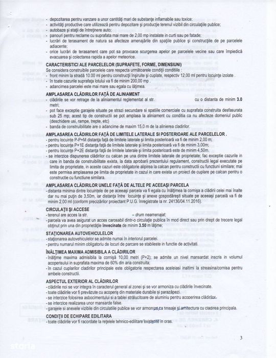 Vanzare teren intravilan imprejmuit 800mp Buftea