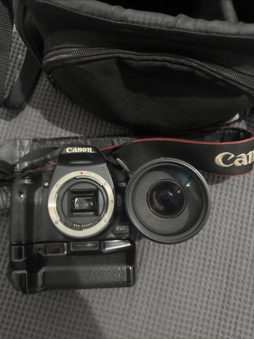 Pachet Complet Canon EOS 450D + accesorii