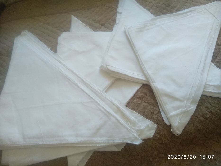 Продам белые косынки