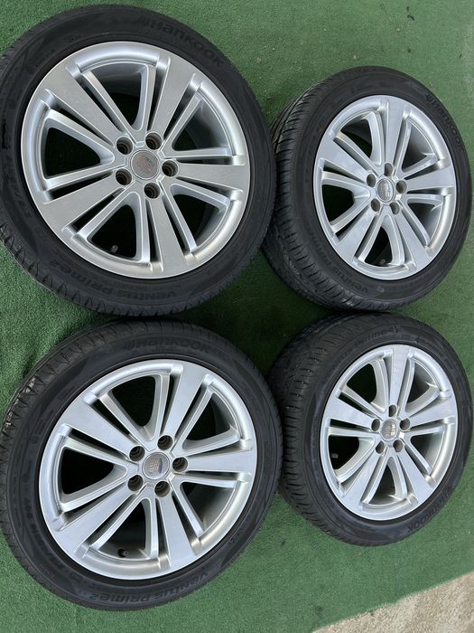 5x100 16 seat skoda vw със летни гуми hankook 215 45 16