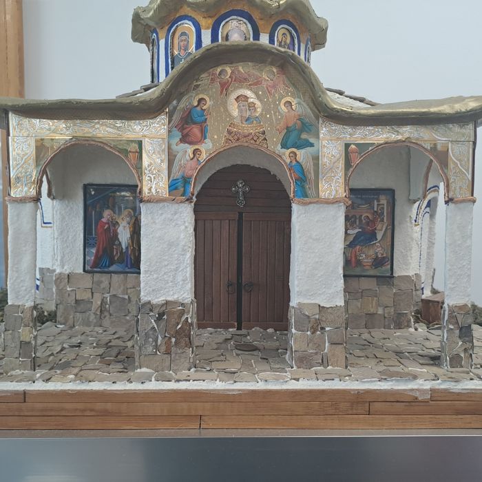 Макет на Соколския манастир