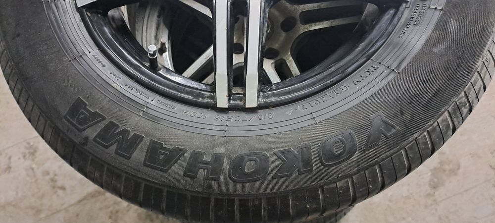 Продам летнюю резину в сборе