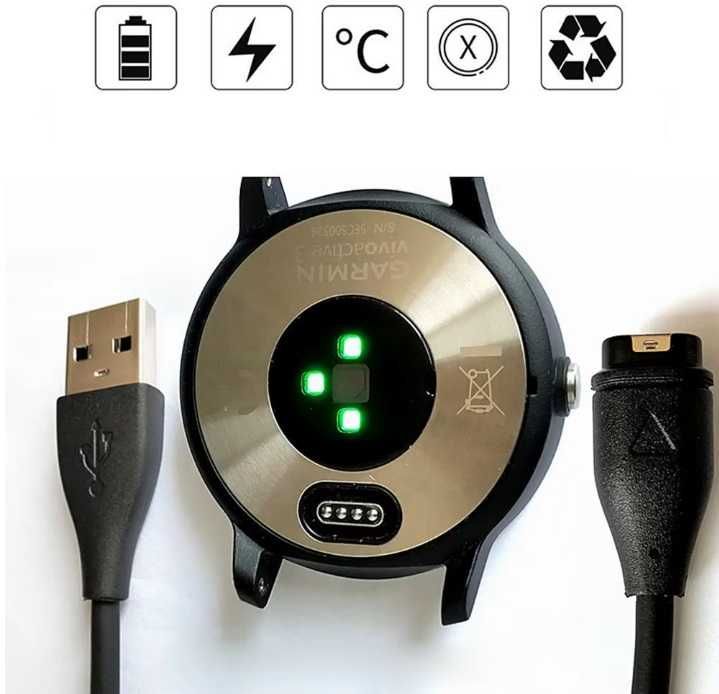 Cablu incarcare compatibil Garmin Fenix 8, 6, 7