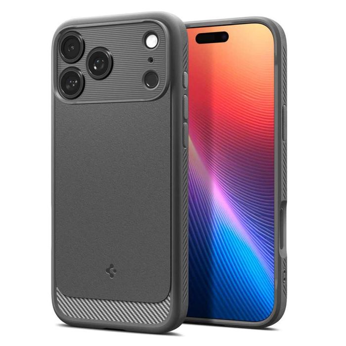 Хибриден кейс Spigen Rugged Armor MagSafe за iPhone 17 Pro