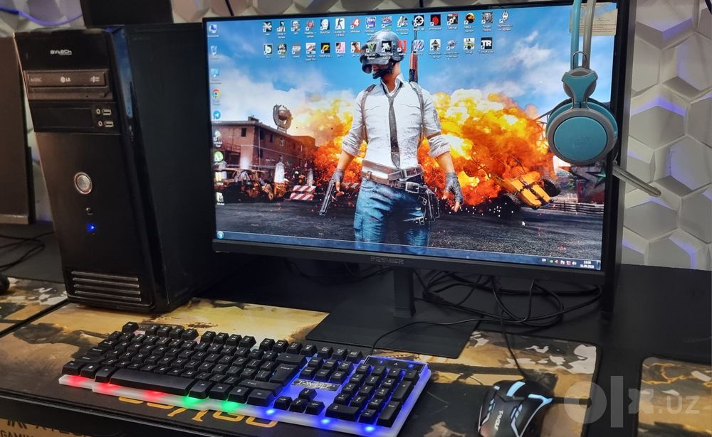 Игровой компьютер сотилади полный комплект