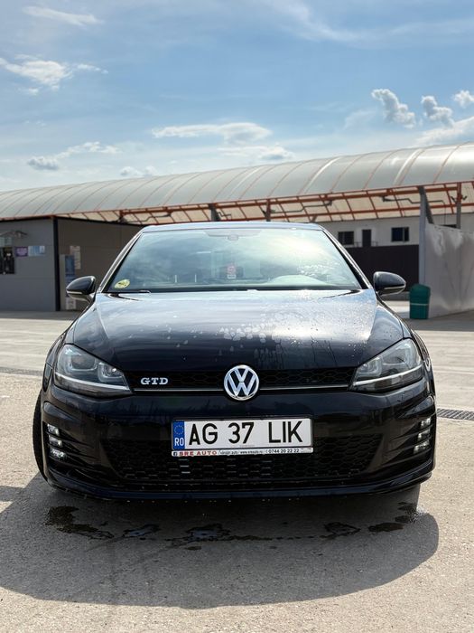 Vw Golf 7 GTD An fabricatie 2014 Cutie Manuala Norma de poluare Euro 6 Motorizare 2.0 diesel 184 cp