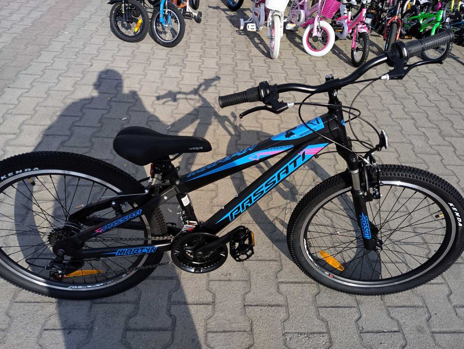 BG Алуминиев велосипед 24" MARTY черен