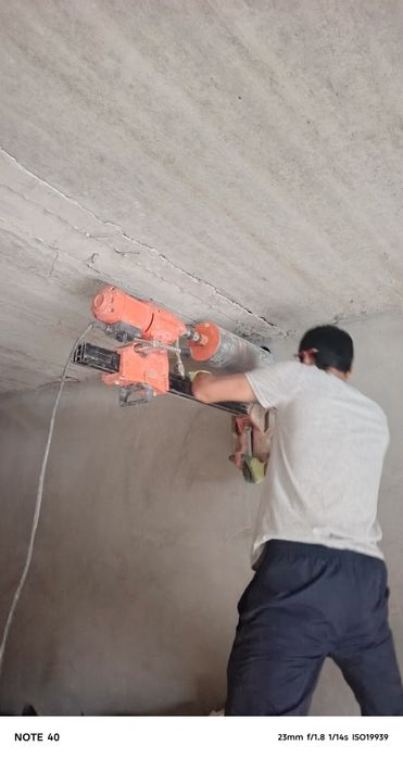 Услуга алмазное бурение