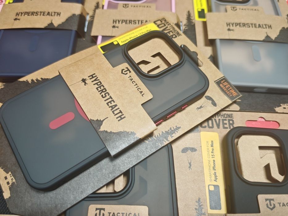 IPhone 15 Pro Max Magsafe Tactical луксозен гръб