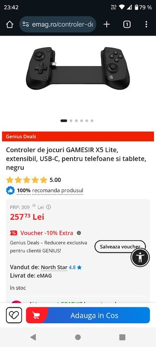 Controler GameSir X5 Lite