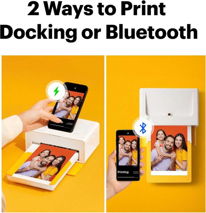 Фотопринтер KODAK Dock Plus 4x6 за телефон