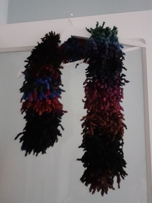 Fular tricotat fantezi