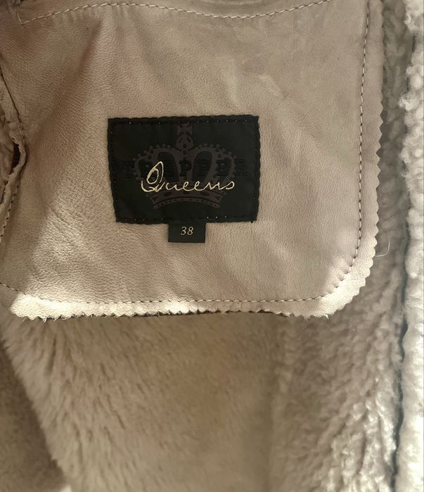 Дамско палто естествена кожа