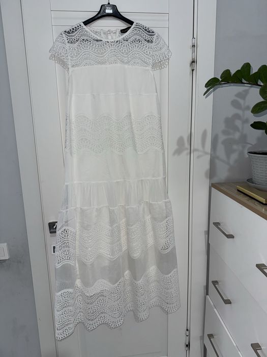 Нежное, белое платье,