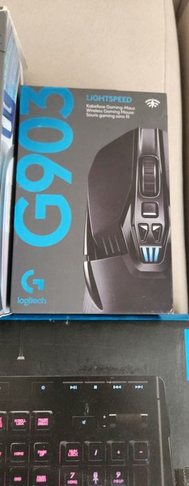 Геймърски Logitech set Слушалки,  Мишка  и Клавиатура