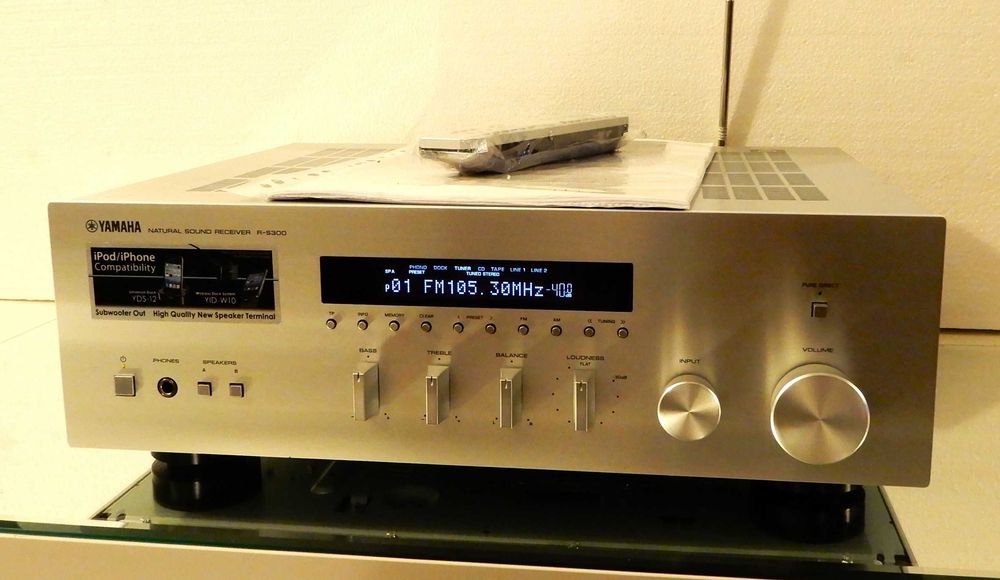 Ресийвър YAMAHA R-S300 +RC