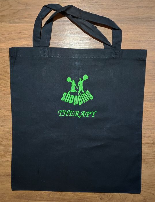 Бродирана памучна торбичка