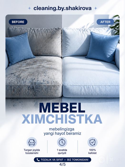 Proffesional cleaning xizmati