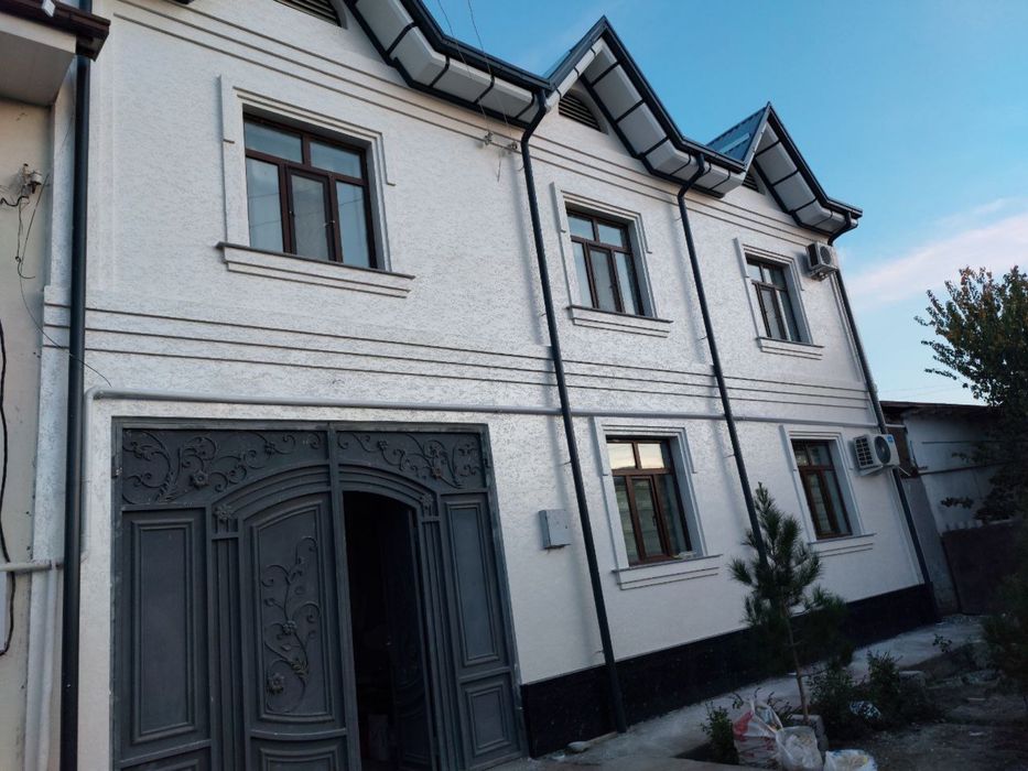 Travertin fasad ishlari | Sifatli suvoq | Tosh Terish Tajribali ustala