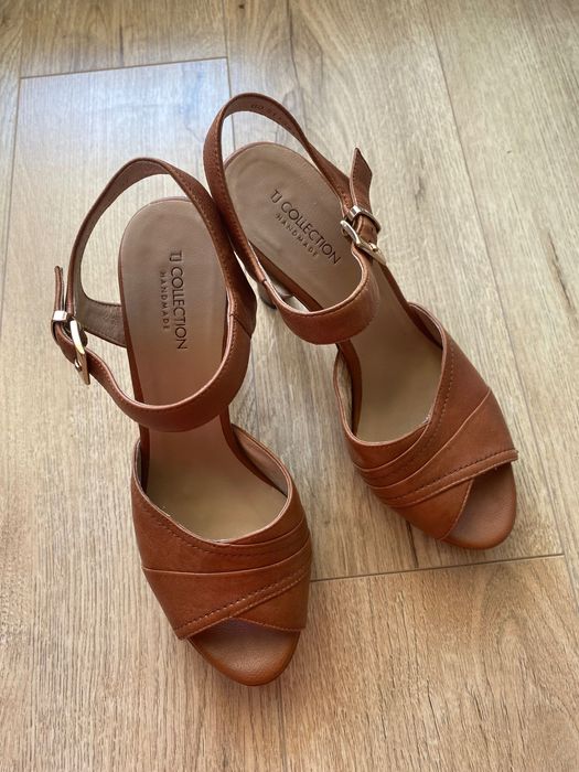 Летни Обувки на висок ток, размер 37