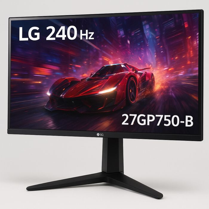 Монитор LG 27GP750-B черный